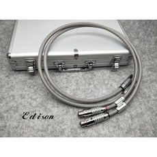 Edison audio 銀河旗艦 方芯銅 XLR平衡線 (一對2條), 1個, 平衡線  1米/對     2080元, 平衡線  1米/對     2080元