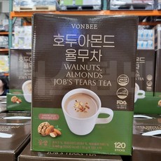 코스트코 본비 호두 아몬드 율무차, 1개, 120개입, 80g