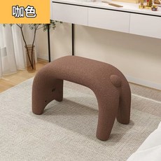 현관 벤치 의자 소품 신발장 슈벤치 부클 스툴 간이의자 아이방 슈즈, 1개, B. 모카 브라운 50x30x36cm 분리 세탁 가능