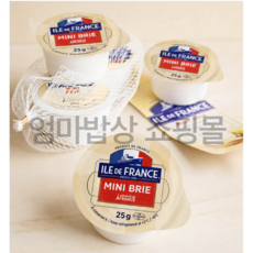 코스트코 ILE DE FRANCE MINI BRIE 일드프랑스 미니브리, 25g, 5개