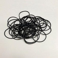 HY 橡皮筋 No. 18 10kg (1kg/包) 耐曬不易斷 水果蔬果包裝 文件綑綁整理, 黑色, 1箱