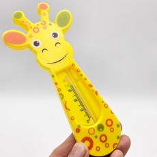 목욕탕 욕조 목욕물 수온측정 기린 온도계, 1개