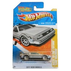 Hot Wheels 2011-018 뉴 모델 18/50 백 투 더 퓨처 타임 머신 1:64 스케일 231511