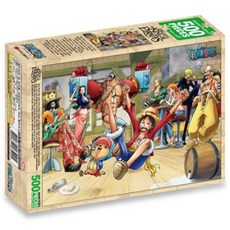 직소퍼즐 애니 원피스 파티타임 500피스, 1개