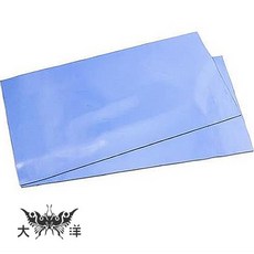 矽膠散熱墊 導熱墊 2.0mm 藍色, 1個, 厚度2.0mm, 0008
