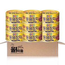 동원 DHA참치, 100g, 9개
