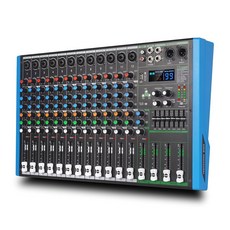 얌웨오 X 8 DJ 컨트롤러 믹서 99비트 DPS 7세그먼트 이퀄라이저 칩 블루투스 USB MP3 을 위한 오디오 8채널 입력 장치, X 12