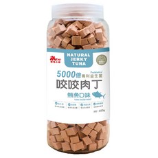 Ms.pet 寵物小姐 益生菌咬咬肉丁, 1個, 鮪魚 500g