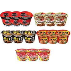 Nongshim 農心+OTTOGI 不倒翁 人氣碗裝風味麵精選組合 5款 各3入, 1組