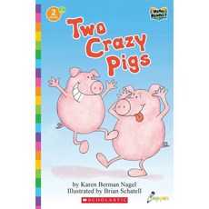 Scholastic Hello Reader Level 2 #07: Two Crazy Pigs (Book + StoryPlus QR)