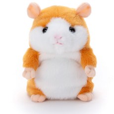 T-ARTS 迴聲寵物 迴聲倉鼠 互動玩具 模仿說話 趣味可愛, 1個, 楓糖倉鼠, 楓糖