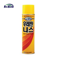 일신 우레탄 니스 1EA 목재 금속 바니쉬 광택 코팅 스프레이, IS-4510, 1개, 420ml