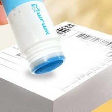 개인정보 보호 스탬프 롤러 택배 송장 지우개 유출 방지 보안 문서 처리 사생활, 1개, 커터송장지우개-10ml