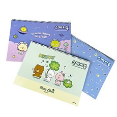 금산 스케치북 남아 미술도화지북 일러스트스케치북, 랜덤 1개