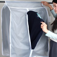 (식물그림) 행거가림막 먼지방지 행거가리개 옷커버 옷장가리개 의류커버, 1개