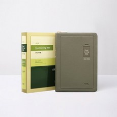 개역개정 큰글자 굿모닝성경(중/단본/지퍼/색인/올리브), 아가페출판사 편집부