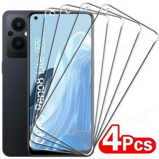 OPPO Reno 8 Lite 4G 7 Pro Plus Z 6 5 용 4PCS 화면 보호기 유리 찾기, 4 Pieces, 03 For Reno 5, 4개