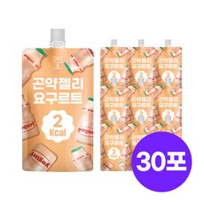 [임박특가][26.07.22소비기한] 데이앤 곤약젤리 요구르트맛, 150g, 30개