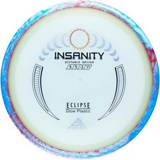 Axiom Discs 디스크골프 원반던지기 골프디스크 액시엄 디스크 이클립스 글로우 2.0 광기 골프 거리 드라이버색상은 다를 수 있음, 170-175g