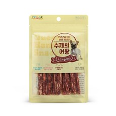 수제의여왕 강아지 건조간식, 소고기슬라이스, 70g, 5개
