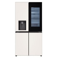 LG 디오스 오브제컬렉션 STEM 얼음정수 냉장고 (노크온 매직스페이스) 820L 2등급 J825GBB442