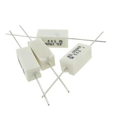 [10개단위] 시멘트저항 사기저항 5W (0.1옴~86옴), 1옴