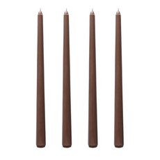 원뿔형 컬러 25cm 인테리어 캔들 결혼식 연회 로맨틱 분위기 조명 파티, 1개, 1000ml, 28_딥 커피