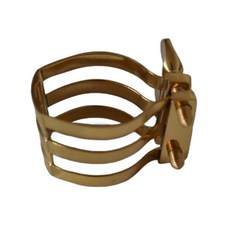 더블 스크류 조정 황동 알토 색소폰 마우스피스 합자 클립 알토/테너용 클림프 색소폰 패스너 클립