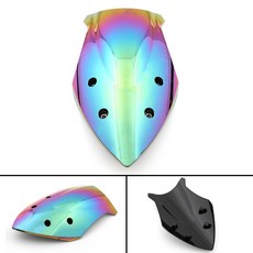 SUZUKI GSX-S1000F 2015-2018 抗壓擋風鏡 WIN-S316, 黑色電鍍