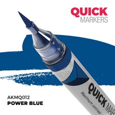 AK Quick Marker AKMQ012 能量藍色 馬克筆, 1個