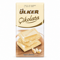 울케르 화이트초콜릿 ULKER (White Chocolate Tablet), 1개, 70g