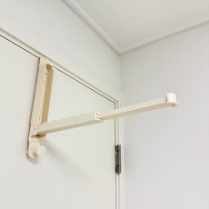 모노숲 문에 거는 접이식 행거, 아이보리