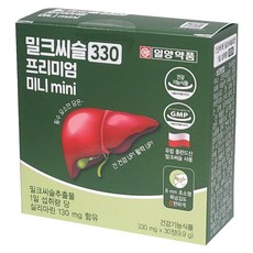 일양약품 밀크씨슬 330 프리미엄 미니, 2개, 30회분