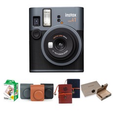 인스탁스 미니41 즉석카메라 선물세트, 1개, 전용가방 블랙+필름20장