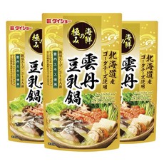 다이쇼 성게알 두유 나베 스트레이트 타입, 3개, 750g