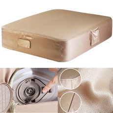 캠핑 더블 2인용 공기주입기 일체형 메쉬커버 에어매트 휴대용 경량