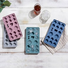 국산 실리콘 폥귄 얼음틀, 2.파스텔실리콘 펭귄 얼음틀 (다크핑크), 1개