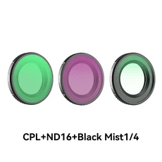 DJI 오스모 나노 렌즈 필터 세트 카메라 CPL/UV/블랙 소프트/ND8 ND16 보호 액세서리, 01 DJI Osmo Nano, 02 3 IN 1
