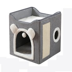 고양이집 이동식하우스, 숨숨집-2층