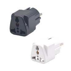 AfeelZ 韓國產轉接插頭 220V 2入 隨機出貨, 1組