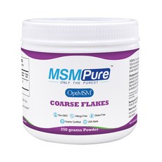 MSMPure 粗粒片狀粉, 1個, 250g, 250g × 1個