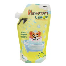 패러그린 햄스터 목욕모래1kg (캡타입), 레몬, 1개, 1kg