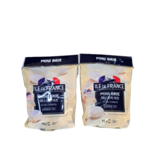 ILE DE FRANCE 미니브리 아이스박스포장 /코스트코, 375g, 2개