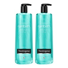 뉴트로지나 레인바스 오션미스트 바디워시 퓨어 아쿠아 향, 473ml, 2개