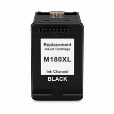 INK-M180XL INK-C180XL 재생잉크 4배용량 SL-J1770FW SL-J1660 SLJ1660, INK-M180XL_블랙, 1개