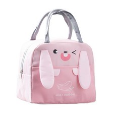 타닥 모찌 보냉가방 휴대용 도시락 가방 보온 보냉백 런치백, 5L, 핑크