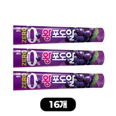 서주 펜슬 아이스크림 왕포도알 제로슈가, 16개, 120ml