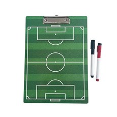 작전판 전술판 축구 코치 전술 보드 양면 인쇄 쓰기 및 지울 수 있는 휴대용 전략, 옵션01) CHINA, 옵션01) green