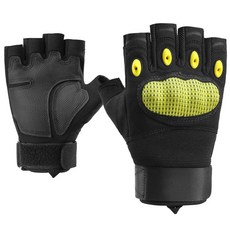 오제로 너클 가드 오토바이 장갑, 옐로우