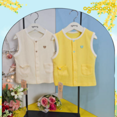 (아가방 조끼) 선물 하기 돌 아기옷 아동복 캔디스실내조끼S1 봄 사계절 유아